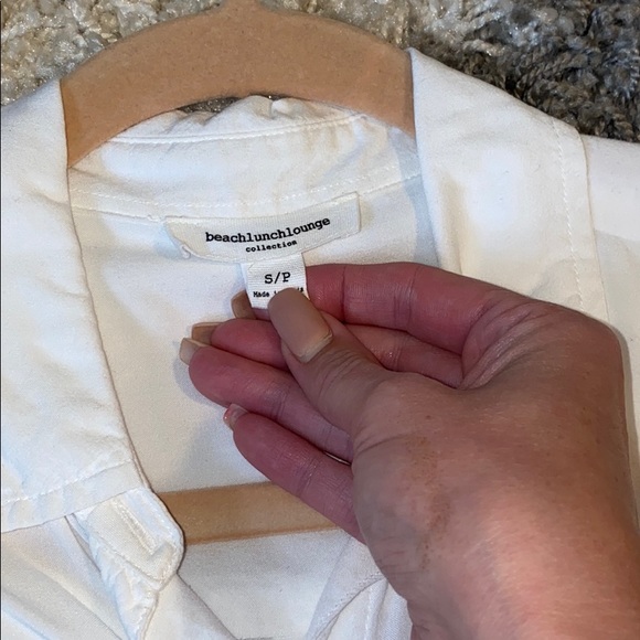 🌊BeachLunchLounge Ruffle Sleeve Blouse - Picture 3 of 6